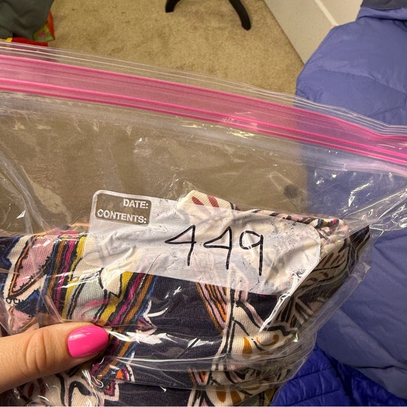 The Limited‎ A-Line Sleeveless Stretch Dress Floral Abstract Colorful Paisley 2 - Picture 9 of 9